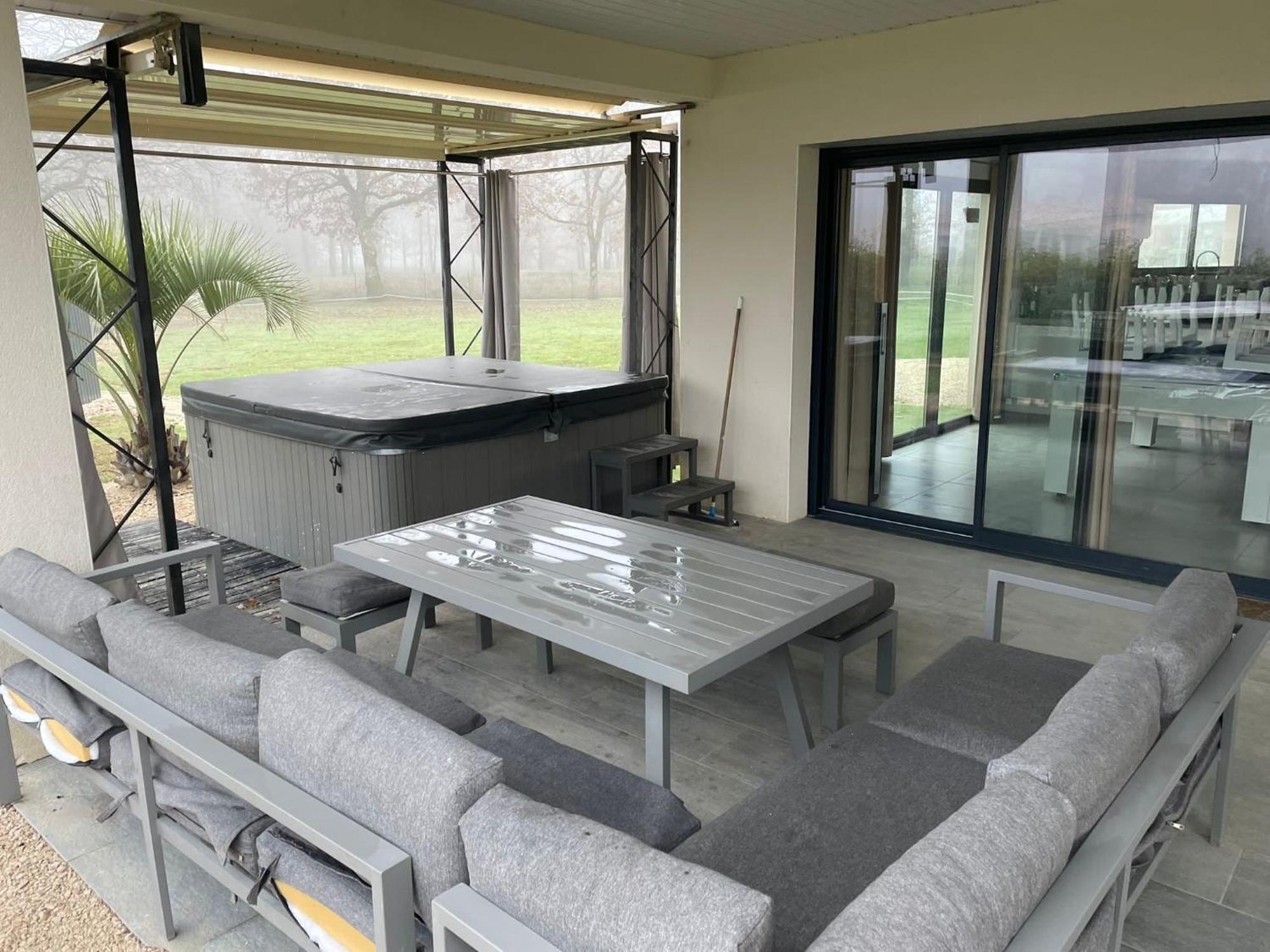 Maison Moderne Au Calme Avec Billard, Jacuzzi, Bain A Remous, Piscine, Babyfoot Labastide-du-Temple Exterior photo