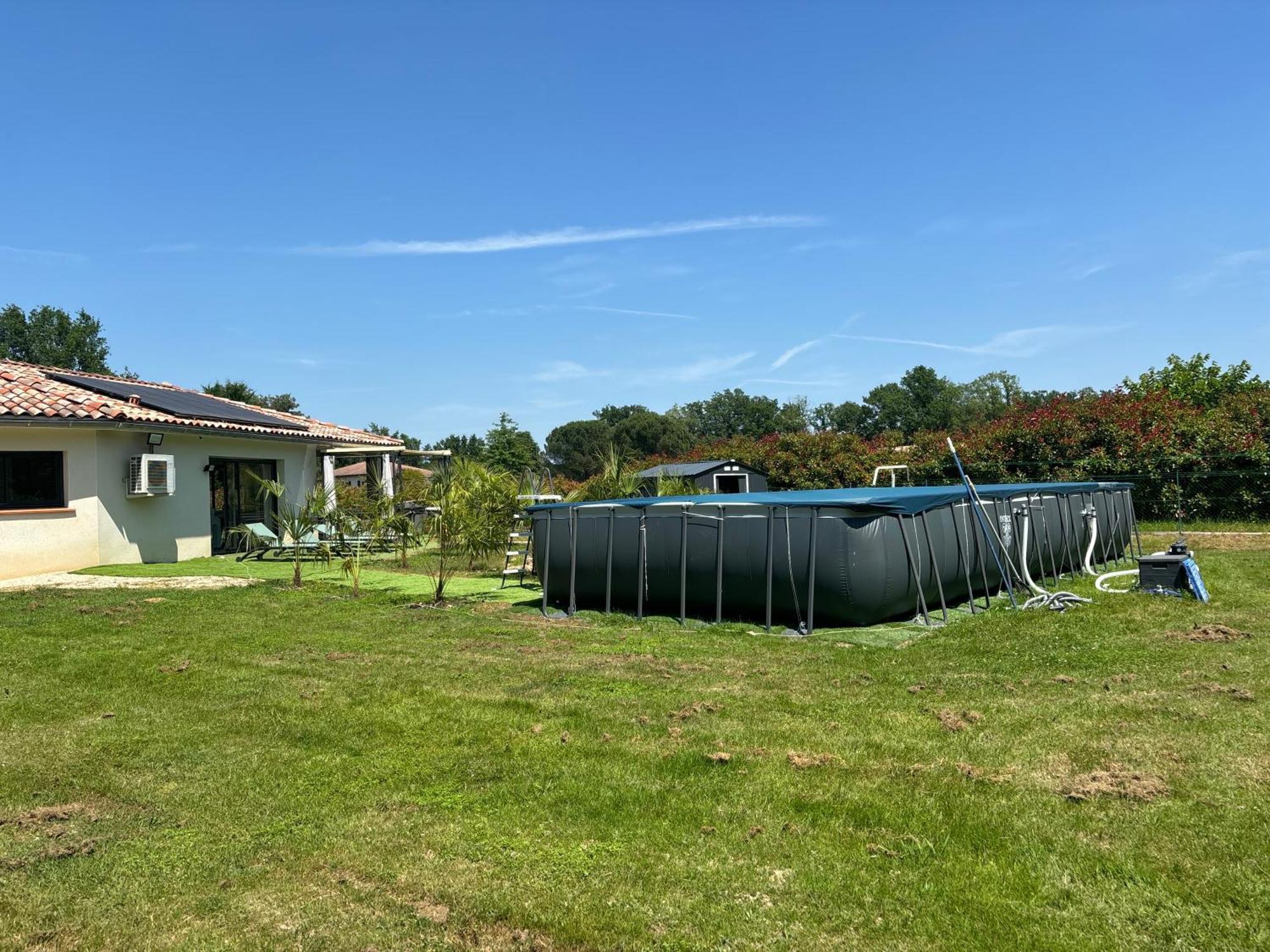 Maison Moderne Au Calme Avec Billard, Jacuzzi, Bain A Remous, Piscine, Babyfoot Labastide-du-Temple Exterior photo